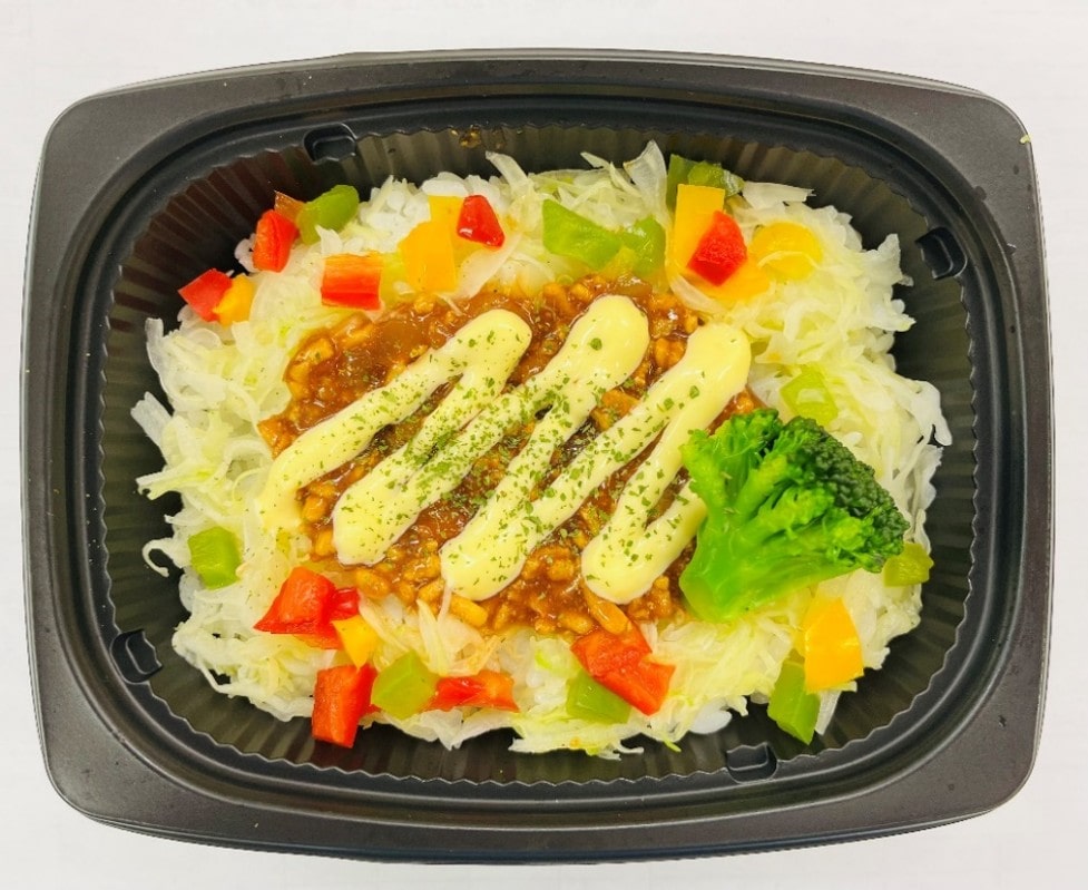 彩り野菜のタコライス